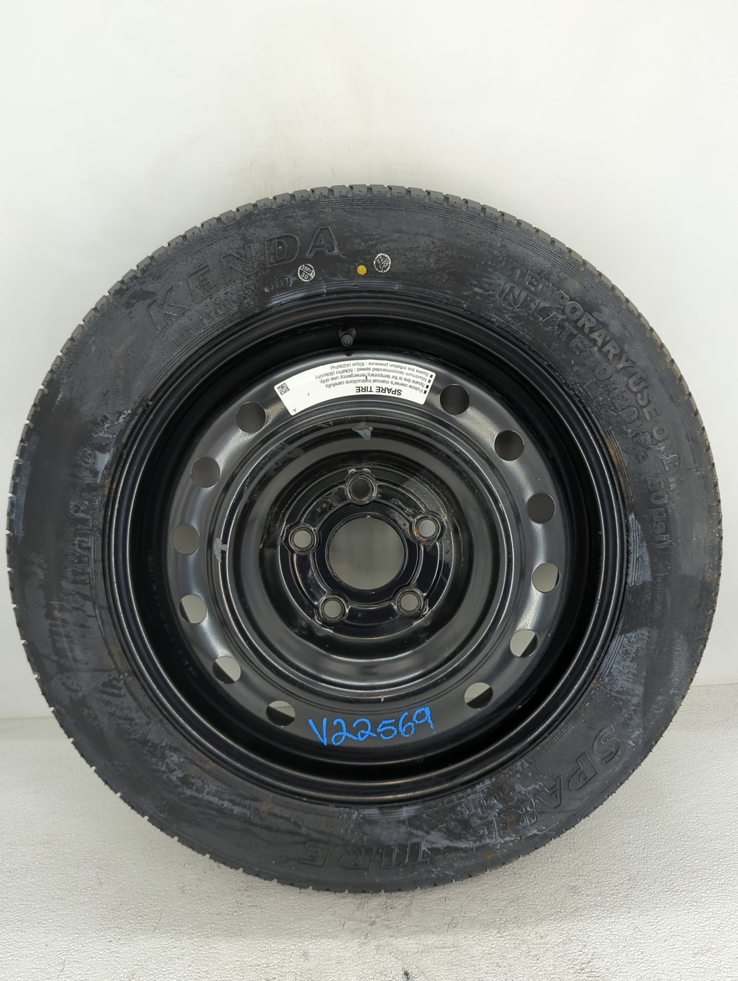 2016-2022 Honda Hr-v Spare Donut Tire Wheel Rim Oem - Oemusedautoparts1.com