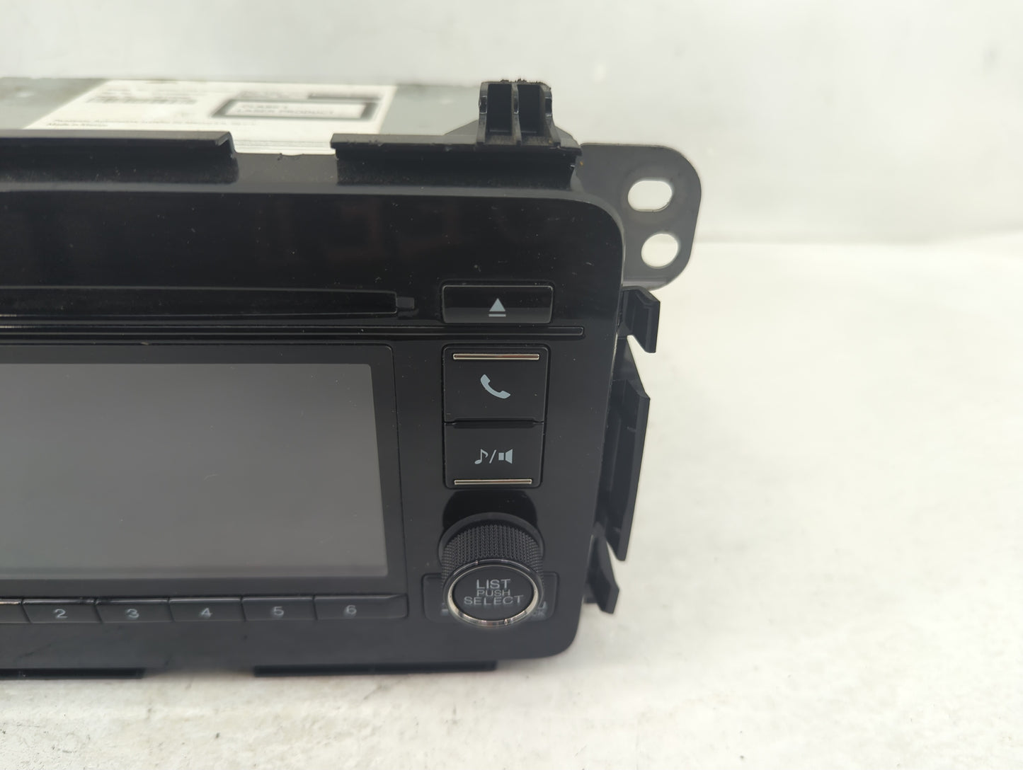 2016 Honda Hr-V Radio AM FM Cd Player Receiver Replacement P/N:39100-T7W-A710-M1 Fits OEM Used Auto Parts - Oemusedautoparts