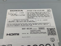 2016 Honda Hr-V Radio AM FM Cd Player Receiver Replacement P/N:39100-T7W-A520-M1 Fits OEM Used Auto Parts - Oemusedautoparts