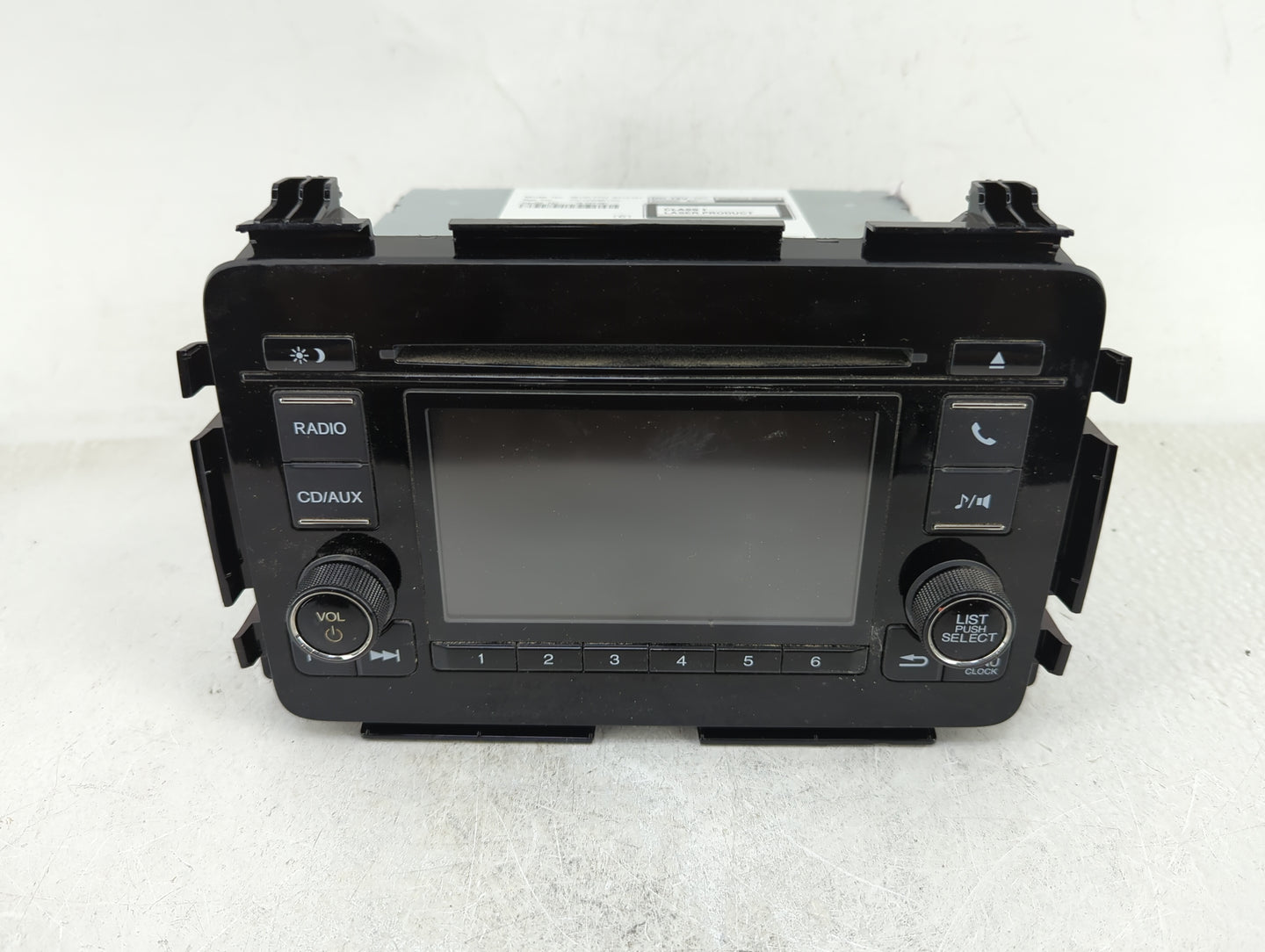 2016 Honda Hr-V Radio AM FM Cd Player Receiver Replacement P/N:39100-T7W-A710-M1 Fits OEM Used Auto Parts - Oemusedautoparts