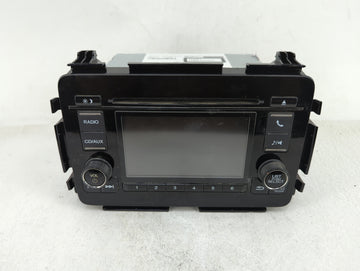 2016 Honda Hr-V Radio AM FM Cd Player Receiver Replacement P/N:39100-T7W-A710-M1 Fits OEM Used Auto Parts - Oemusedautoparts