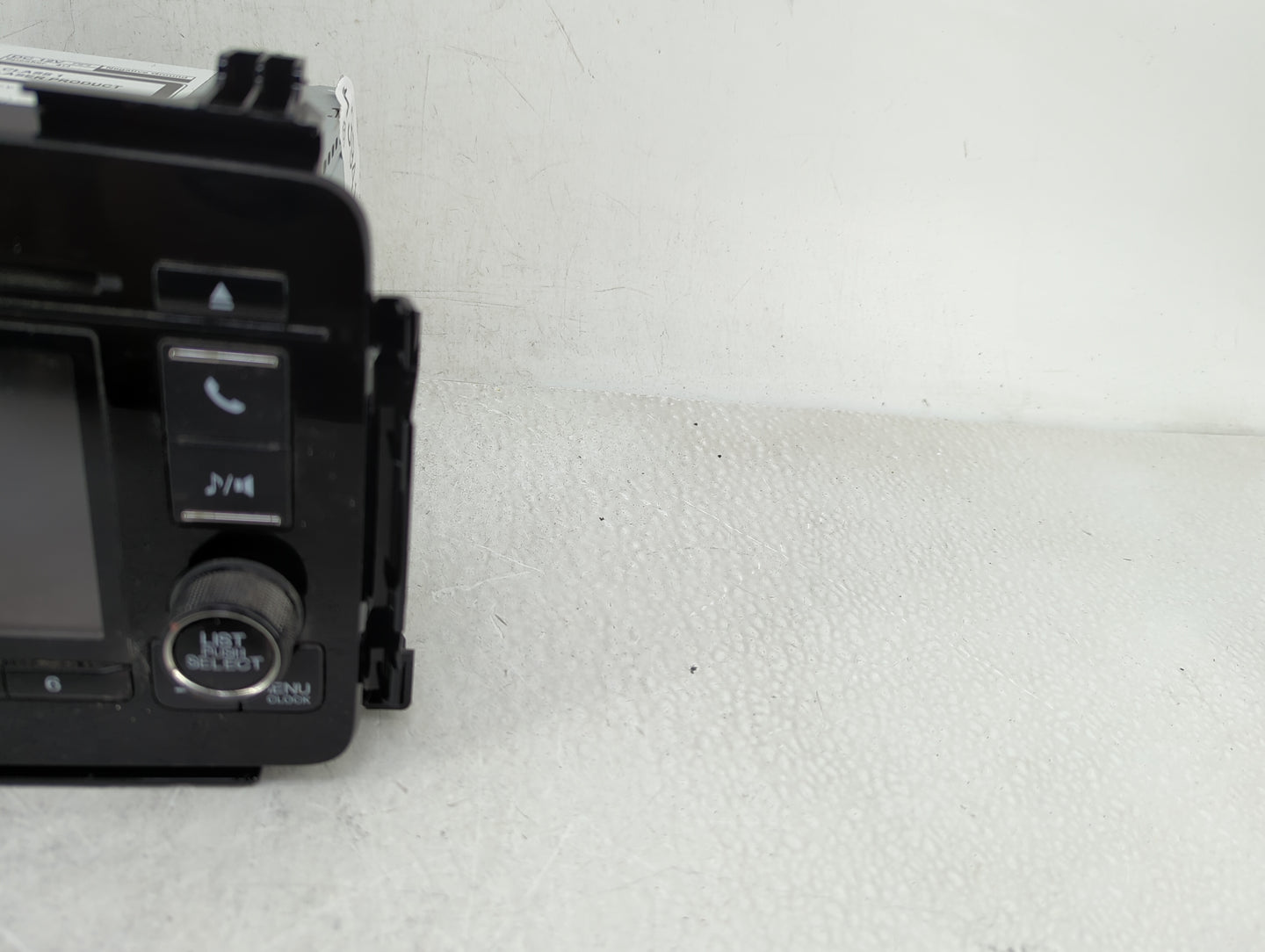 2016 Honda Hr-V Radio AM FM Cd Player Receiver Replacement P/N:39100-T7W-A710-M1 Fits OEM Used Auto Parts - Oemusedautoparts