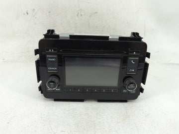 2016 Honda Hr-V Radio AM FM Cd Player Receiver Replacement P/N:39100-T7W-A710-M1 Fits OEM Used Auto Parts - Oemusedautoparts