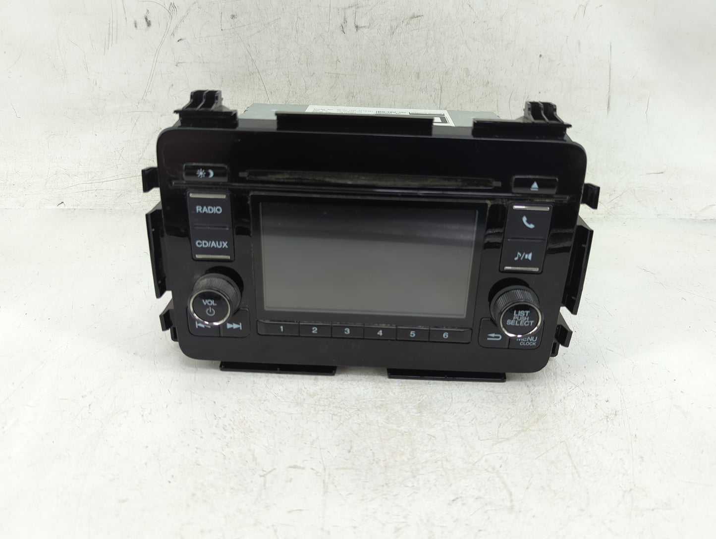 2016 Honda Hr-V Radio AM FM Cd Player Receiver Replacement P/N:39100-T7W-A710-M1 Fits OEM Used Auto Parts - Oemusedautoparts
