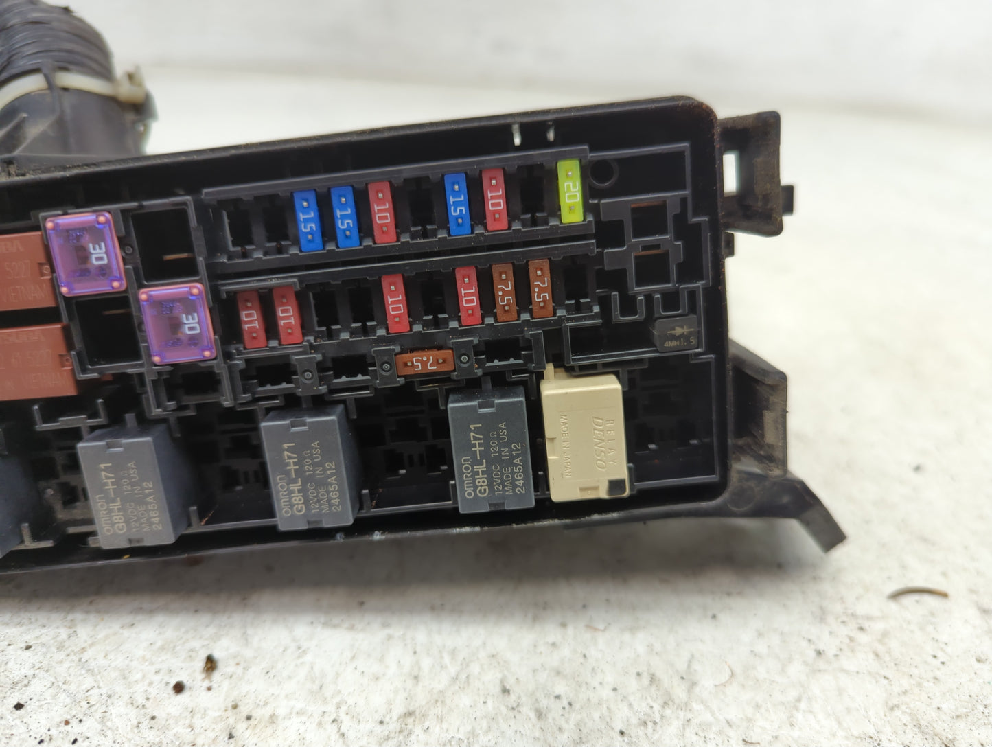2016-2018 Honda Hr-V Fusebox Fuse Box Panel Relay Module Fits Fits 2016 2017 2018 OEM Used Auto Parts - Oemusedautoparts1.co