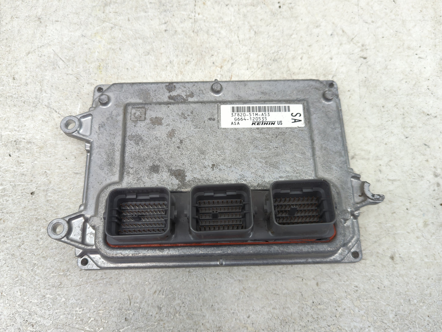 2016 Honda Hr-V PCM Engine Control Computer ECU ECM PCU OEM P/N:G664-120535 37820-51M-A53 Fits OEM Used Auto Parts - Oemused