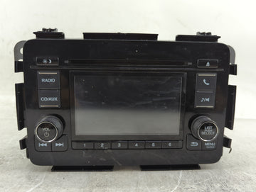 2016 Honda Hr-V Radio AM FM Cd Player Receiver Replacement P/N:39100-T7W-A710-M1 Fits OEM Used Auto Parts - Oemusedautoparts