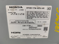 2016 Honda Hr-v Information Radio Display Screen 1456782 - Oemusedautoparts1.com