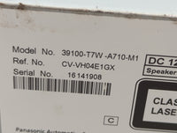 2016 Honda Hr-V Radio AM FM Cd Player Receiver Replacement P/N:39100-T7W-A710-M1 CV-VH04E1GX Fits OEM Used Auto Parts - Oemu