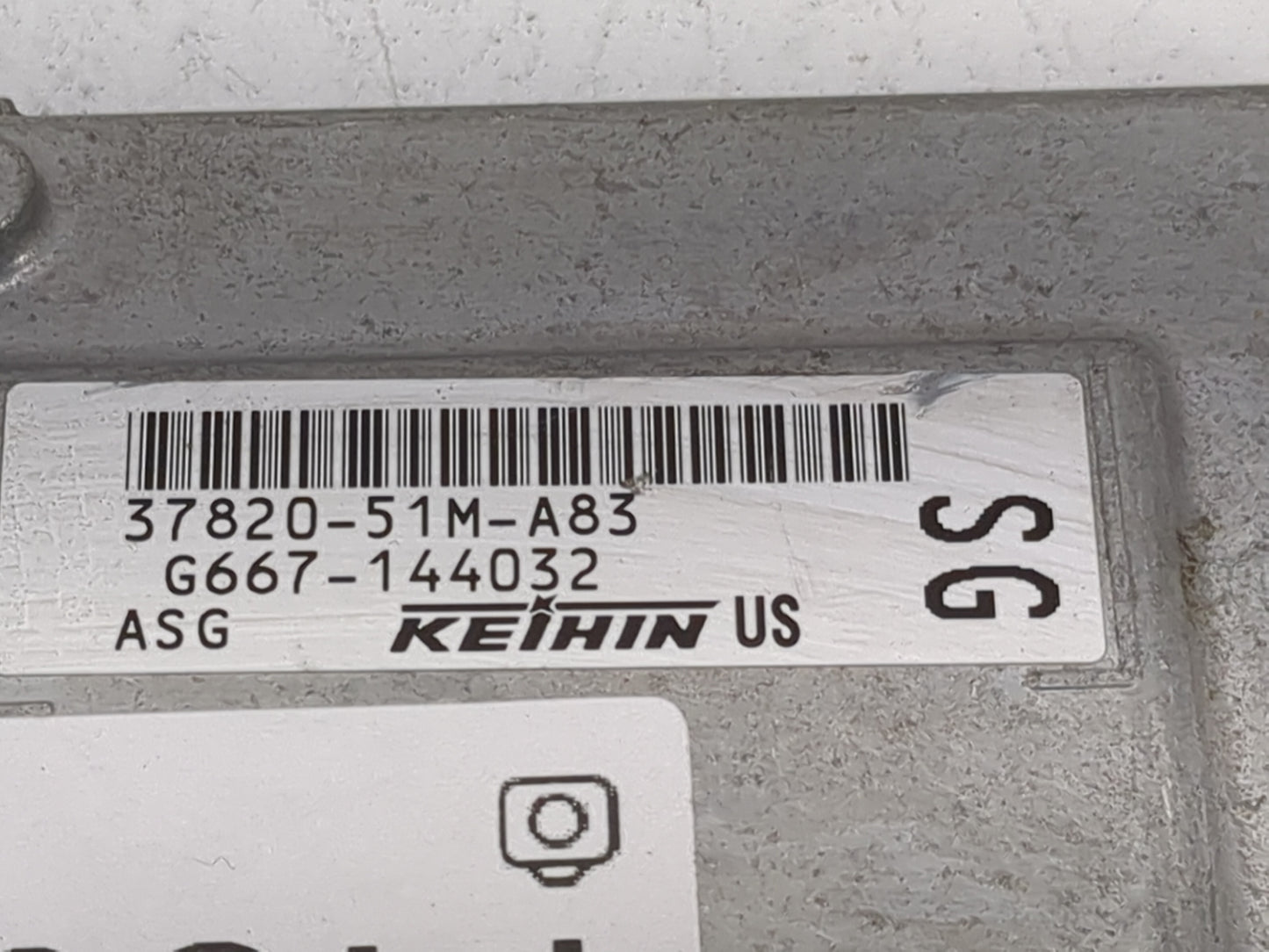 2016 Honda Hr-V PCM Engine Control Computer ECU ECM PCU OEM P/N:37820-51M-A83 G667-144032 Fits OEM Used Auto Parts - Oemused