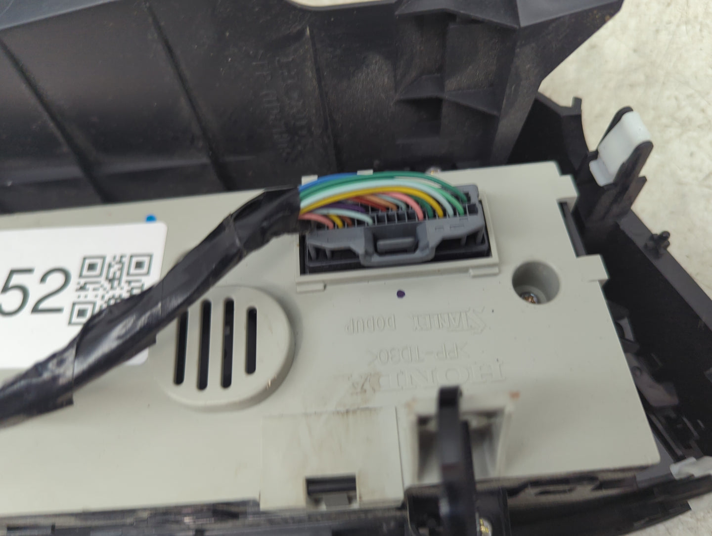 2016-2022 Honda Hr-V Climate Control Module Temperature AC/Heater Replacement Fits Fits 2016 2017 2018 2019 2020 2021 2022 O