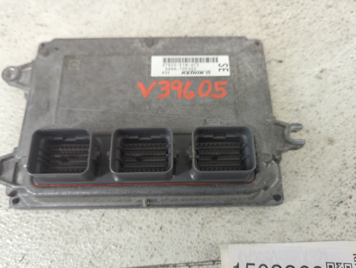 2016 Honda Hr-V PCM Engine Control Computer ECU ECM PCU OEM P/N:37820-51M-A73 G666-105402 Fits OEM Used Auto Parts - Oemused