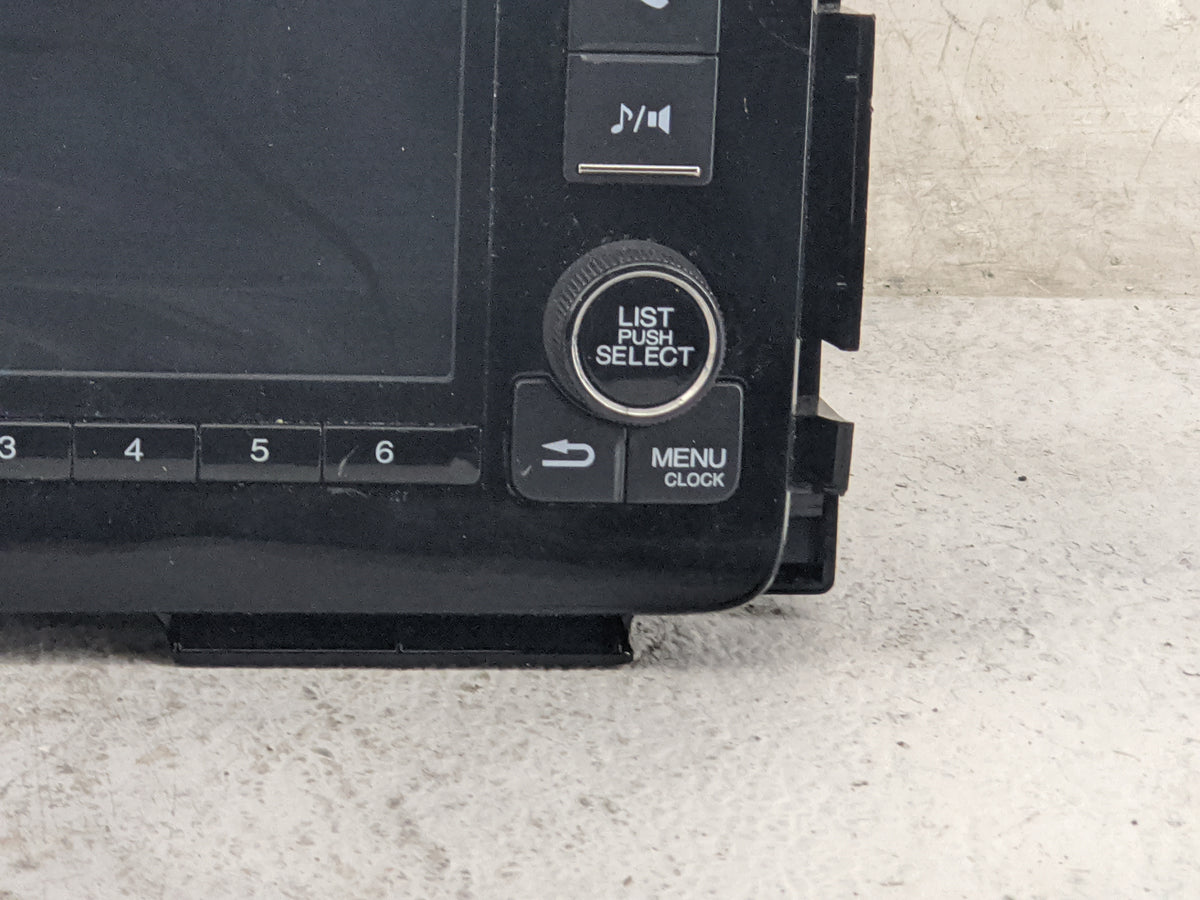 2016-2016 Honda Hr-v Radio Display Info Screen Oem - Oemusedautoparts1.com