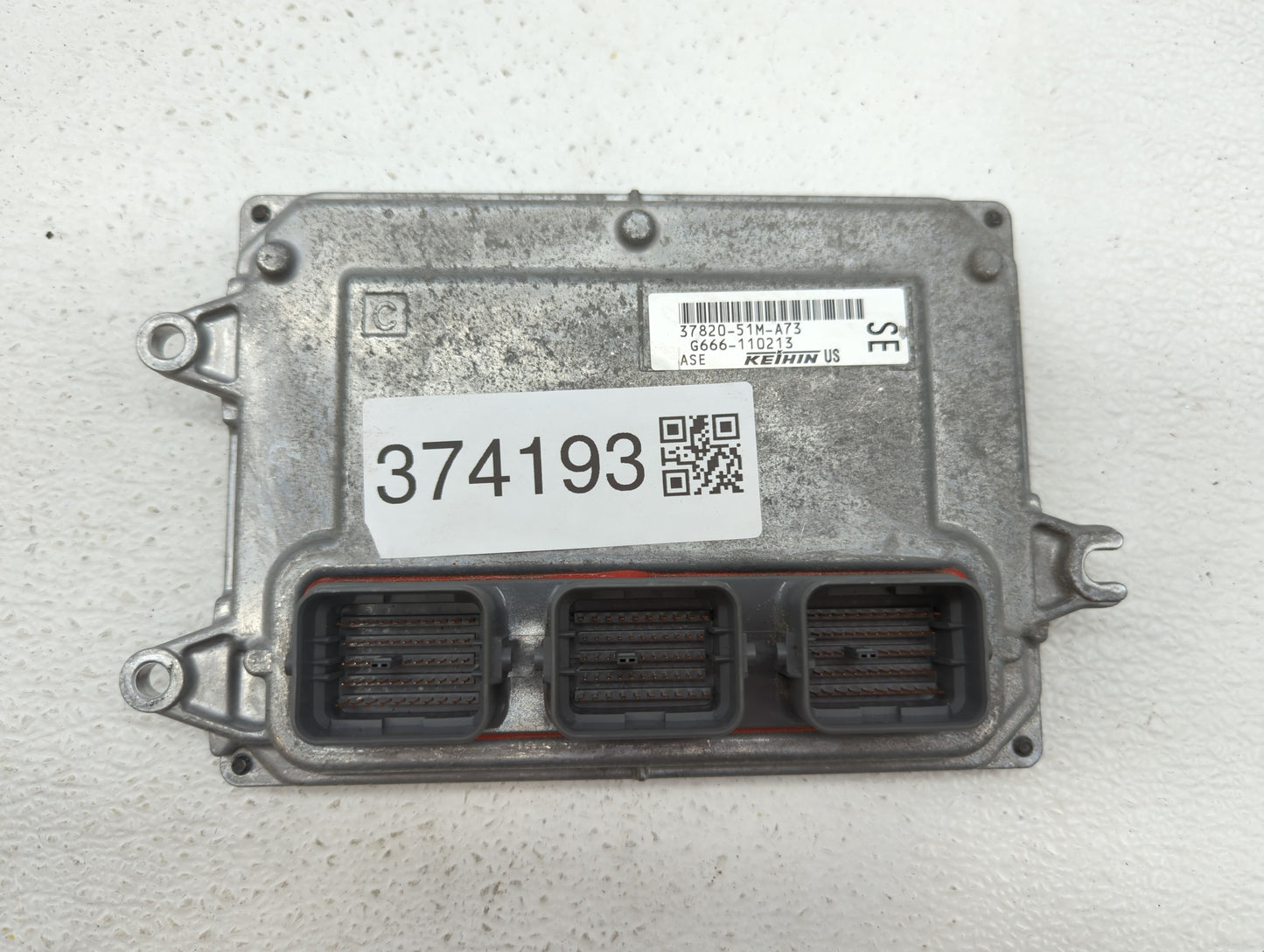 2016 Honda Hr-V PCM Engine Control Computer ECU ECM PCU OEM P/N:37820-51M-A73 Fits OEM Used Auto Parts - Oemusedautoparts1.c
