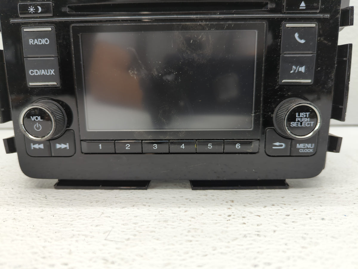2016-2016 Honda Hr-v Am Fm Cd Player Radio Receiver 451307 - Oemusedautoparts1.com