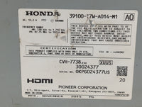 2016-2016 Honda Hr-v Am Fm Cd Player Radio Receiver - Oemusedautoparts1.com