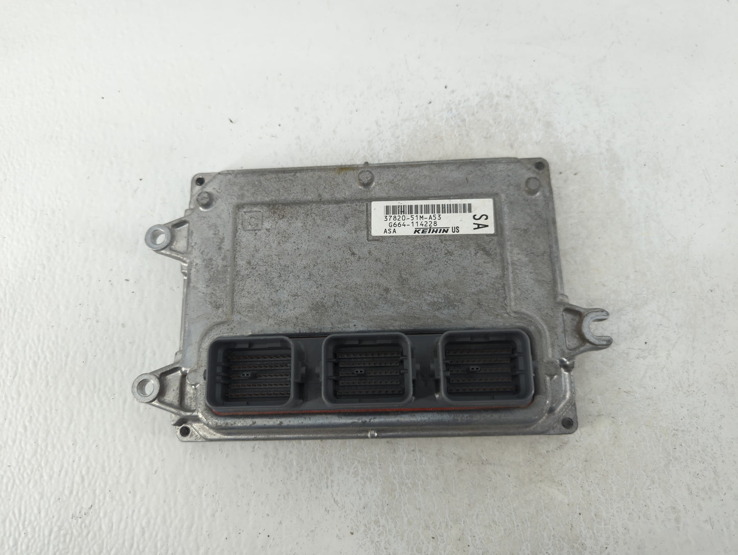 2016 Honda Hr-V PCM Engine Control Computer ECU ECM PCU OEM P/N:37820-51M-A53 Fits OEM Used Auto Parts - Oemusedautoparts1.c