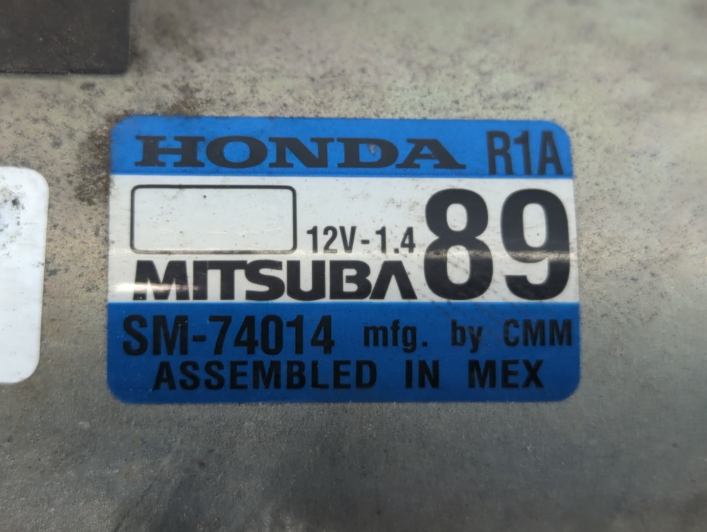 2016-2022 Honda Hr-V Car Starter Motor Solenoid OEM P/N:SM-74014 Fits Fits 2013 2014 2015 2016 2017 2018 2019 2020 2021 2022