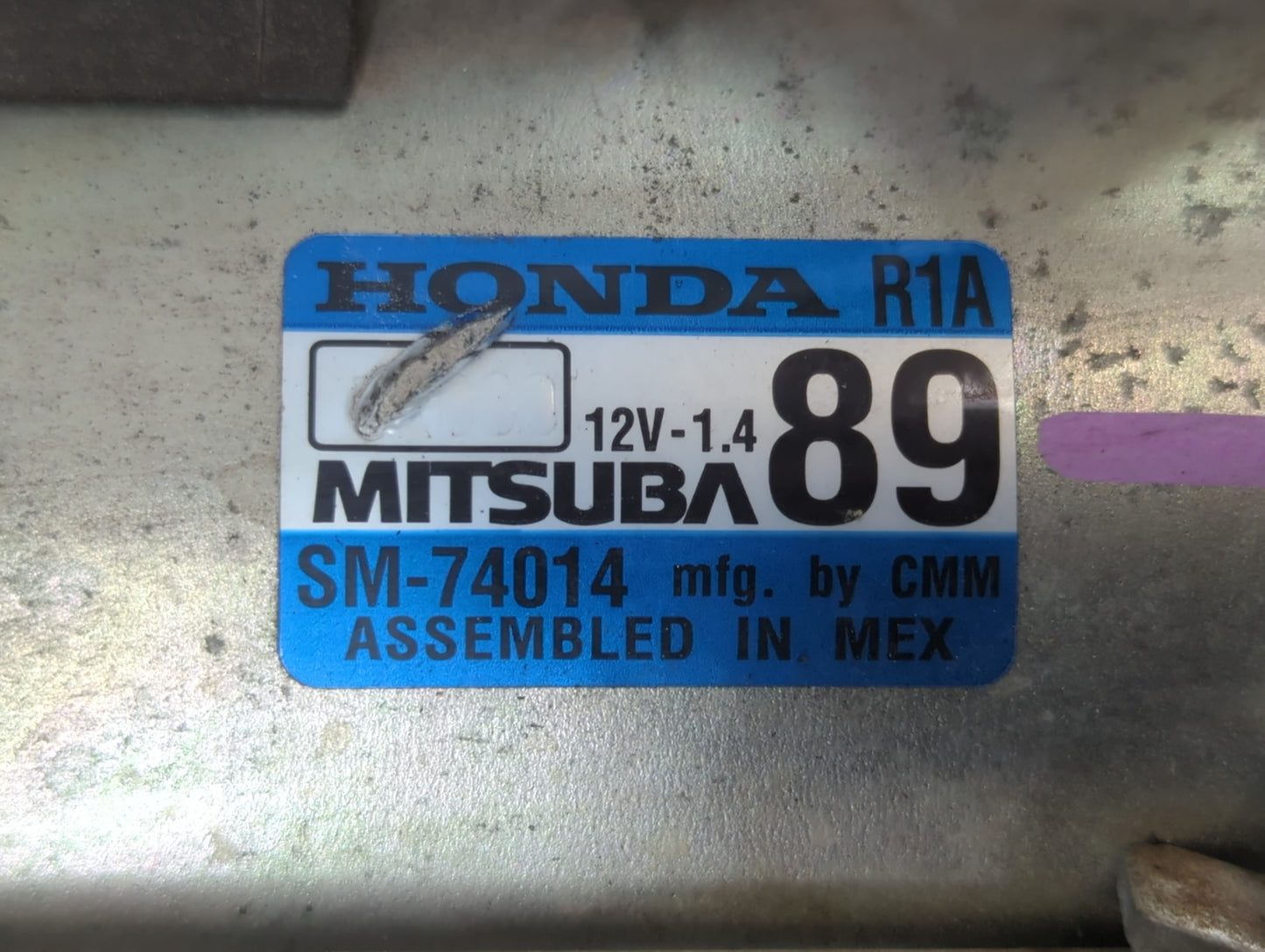 2016-2022 Honda Hr-V Car Starter Motor Solenoid OEM P/N:SM-74014 Fits Fits 2013 2014 2015 2016 2017 2018 2019 2020 2021 2022