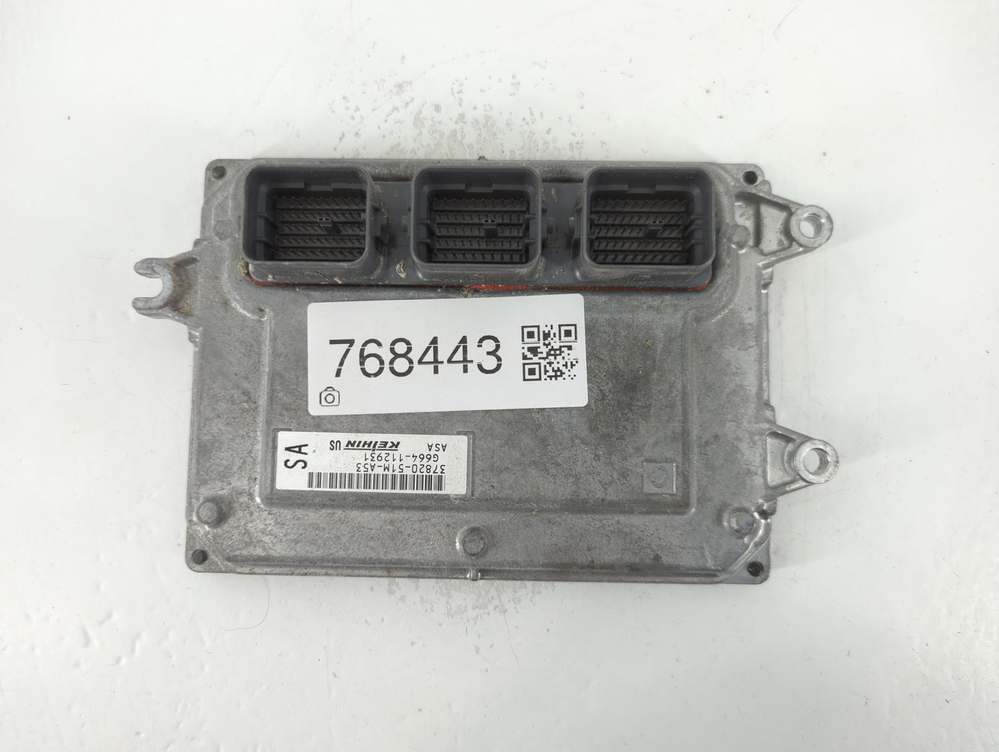 2016 Honda Hr-V PCM Engine Control Computer ECU ECM PCU OEM P/N:37820-51M-A53 Fits OEM Used Auto Parts - Oemusedautoparts1.c