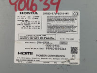 2016 Honda Hr-V Radio AM FM Cd Player Receiver Replacement P/N:39100-T7W-C014-M1 Fits OEM Used Auto Parts - Oemusedautoparts