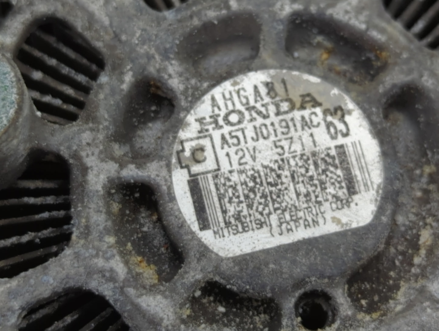 2016-2018 Honda Hr-V Alternator Replacement Generator Charging Assembly Engine OEM P/N:AHGA81 A5TJ0191AC Fits OEM Used Auto 