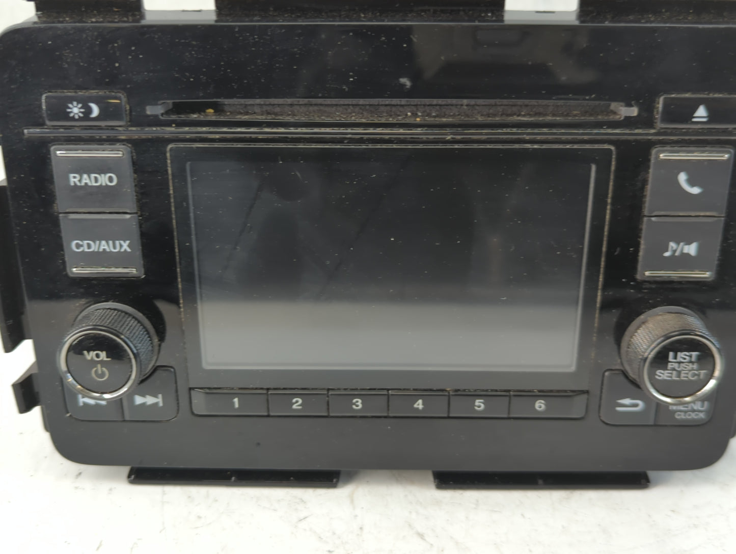 2016 Honda Hr-V Radio AM FM Cd Player Receiver Replacement P/N:39100-T7W-A710-M1 Fits OEM Used Auto Parts - Oemusedautoparts