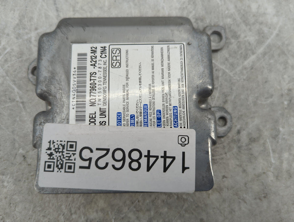 Honda Hrv Safety Restraint Srs Airbag Control Module 77960-t7s-a212-m2 - Oemusedautoparts1.com