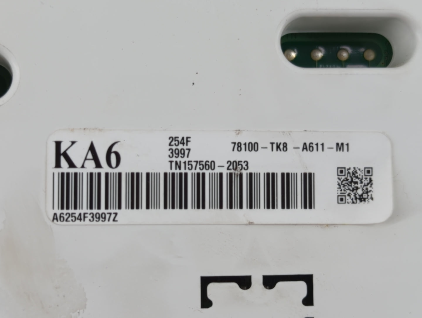 2014-2017 Honda Odyssey Instrument Cluster Speedometer Gauges P/N:78100-TK8-A611-M1 Fits Fits 2014 2015 2016 2017 OEM Used A