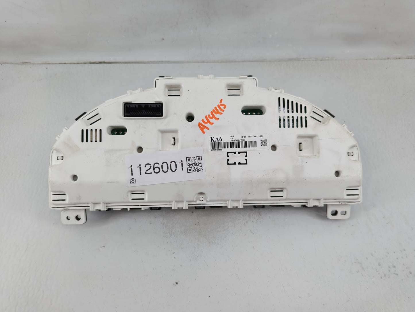 2014-2017 Honda Odyssey Instrument Cluster Speedometer Gauges P/N:78100-TK8-A611-M1 Fits Fits 2014 2015 2016 2017 OEM Used A