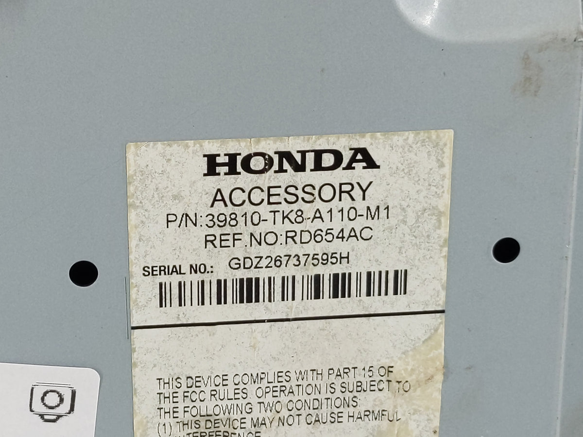 2014-2017 Honda Odyssey Information Radio Display Screen 1127326 - Oemusedautoparts1.com