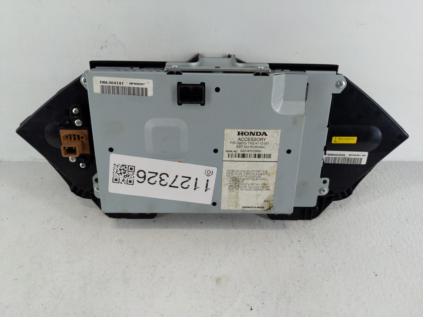 2014-2017 Honda Odyssey Information Display Screen - Oemusedautoparts1.com