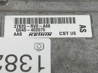 2014-2016 Honda Odyssey PCM Engine Control Computer ECU ECM PCU OEM P/N:37820-RV0-A68 Fits Fits 2014 2015 2016 OEM Used Auto