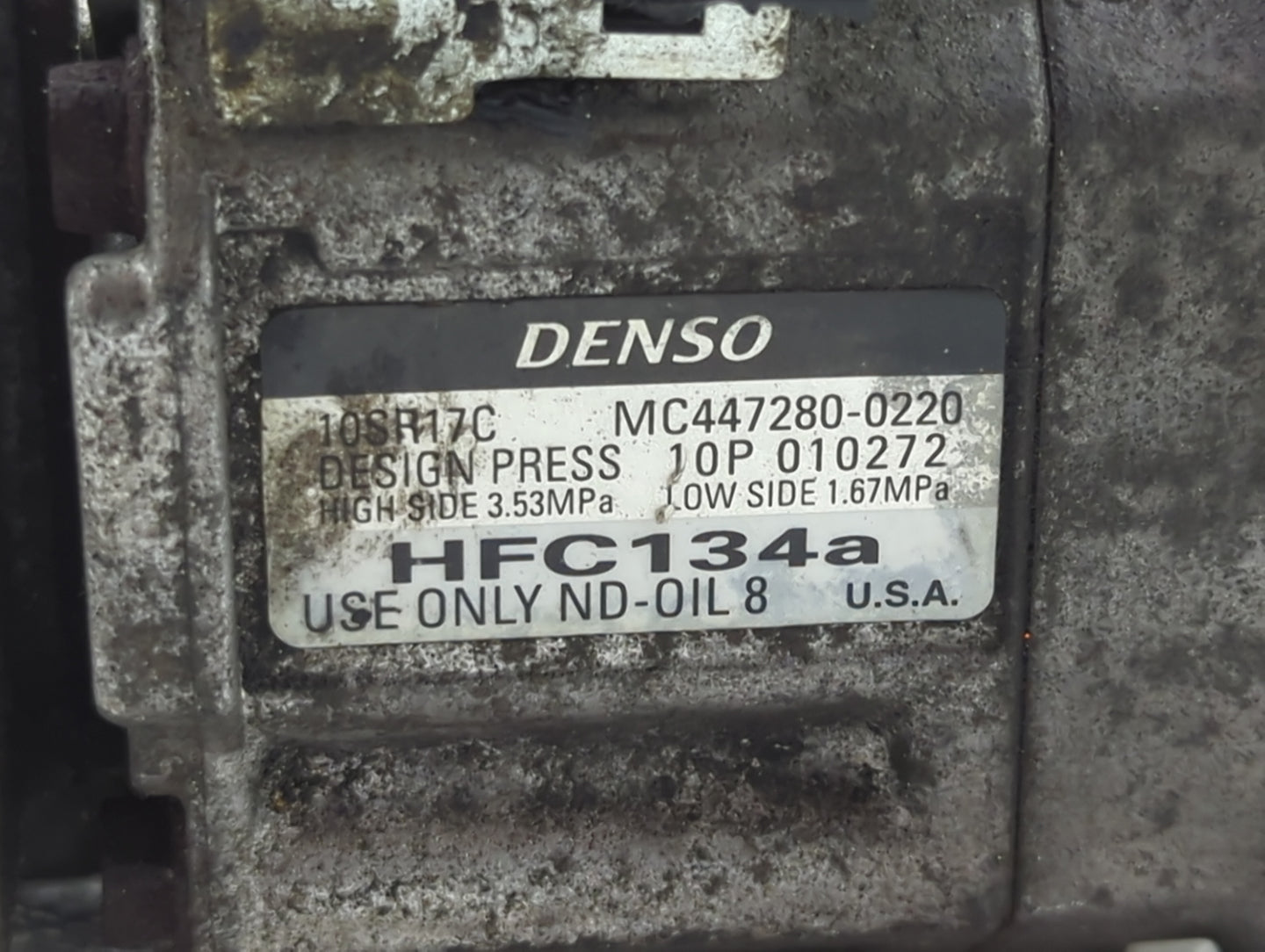 2008-2017 Honda Odyssey Air Conditioning A/c Ac Compressor Oem - Oemusedautoparts1.com
