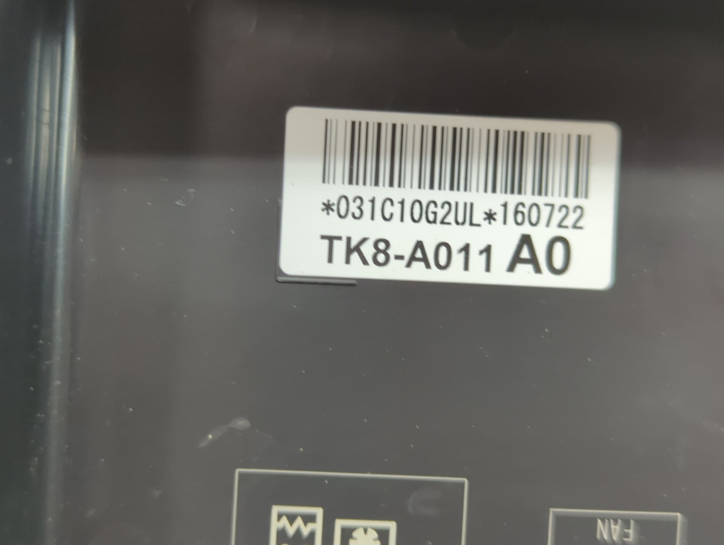 2011-2017 Honda Odyssey Fusebox Fuse Box Panel Relay Module P/N:TK8-A011A0 Fits Fits 2011 2013 2014 2015 2016 2017 OEM Used 