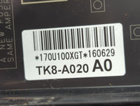 2016 Honda Odyssey Fusebox Fuse Box Panel Relay Module P/N:TK8-A020 170U100XGT Fits OEM Used Auto Parts - Oemusedautoparts1.