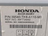 2014-2017 Honda Odyssey Radio AM FM Cd Player Receiver Replacement P/N:39540-TK8-A110-M1 MF734A0 Fits Fits 2014 2015 2016 20