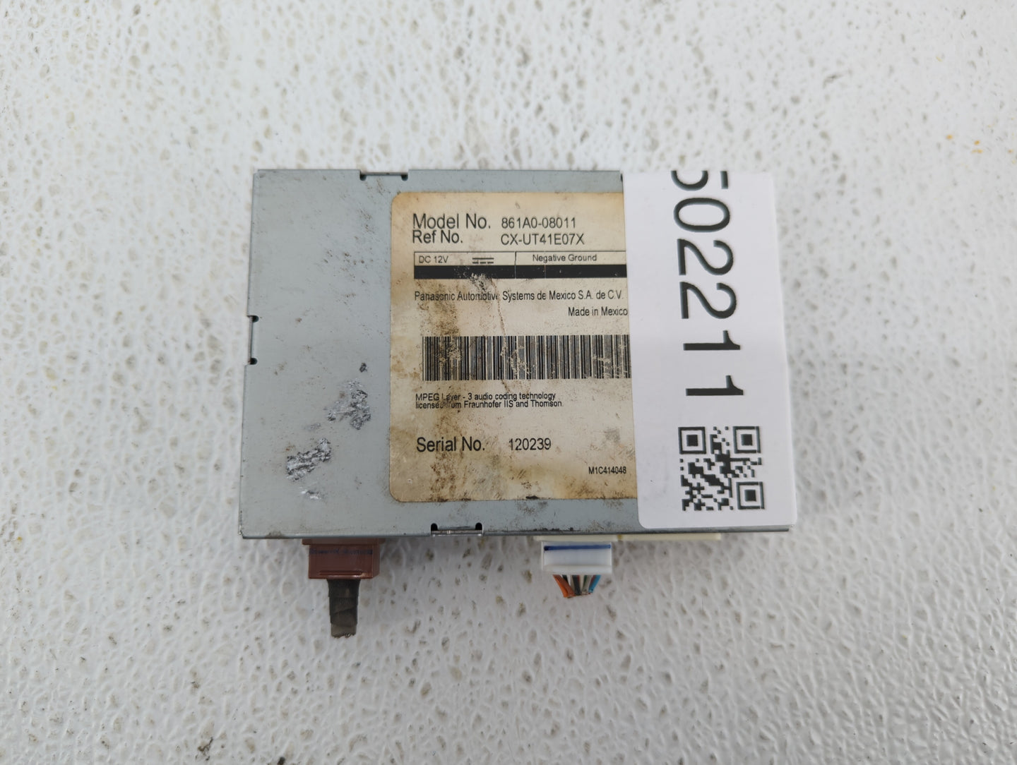 2014-2017 Honda Odyssey Am Fm Cd Player Radio Receiver - Oemusedautoparts1.com