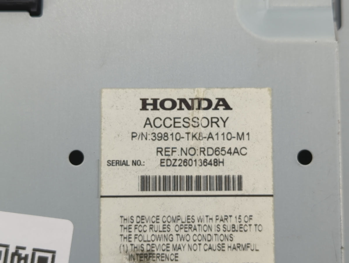 2014-2017 Honda Odyssey Information Radio Display Screen - Oemusedautoparts1.com