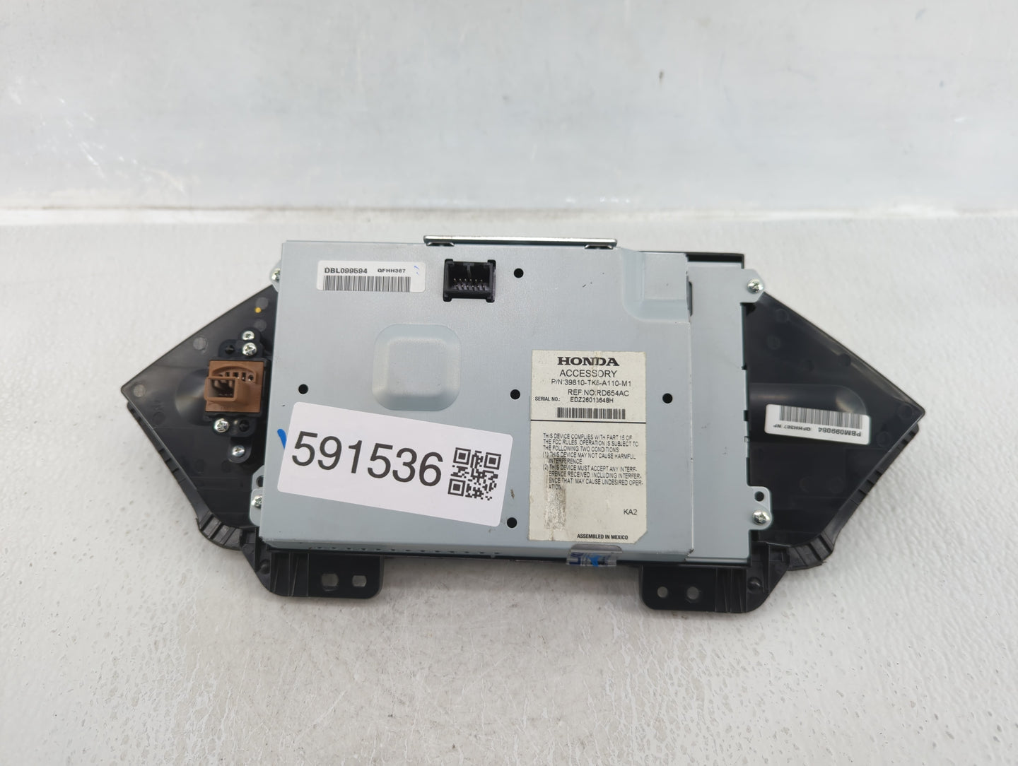 2014-2017 Honda Odyssey Information Display Screen - Oemusedautoparts1.com