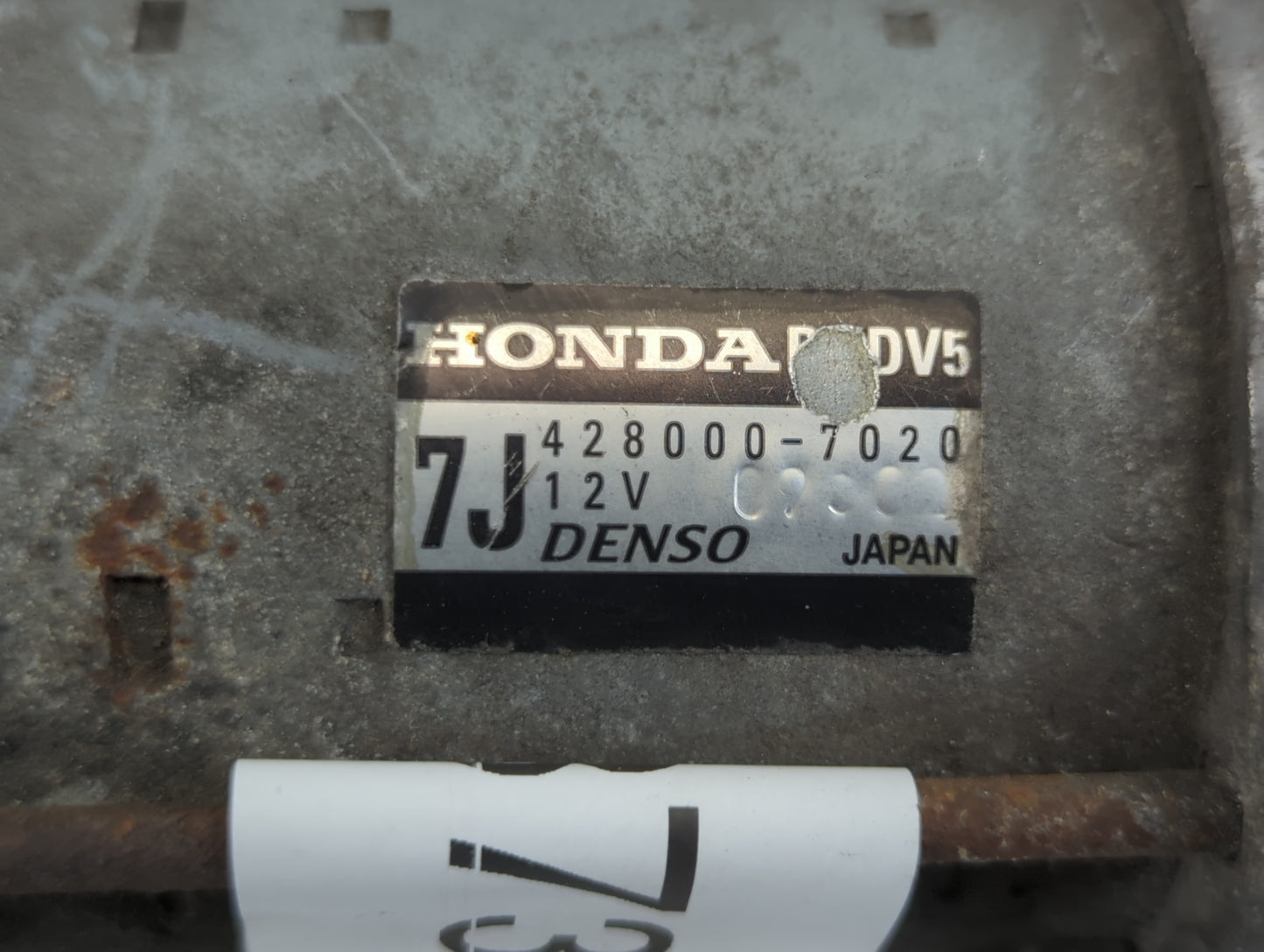 2014-2017 Honda Odyssey Car Starter Motor Solenoid OEM P/N:428000-7020 Fits Fits 2012 2013 2014 2015 2016 2017 2018 2019 202