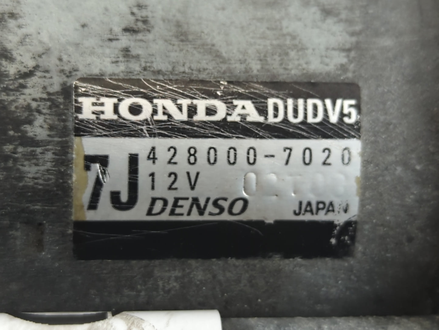 2014-2017 Honda Odyssey Car Starter Motor Solenoid OEM P/N:428000-7020 Fits Fits 2012 2013 2014 2015 2016 2017 2018 2019 202