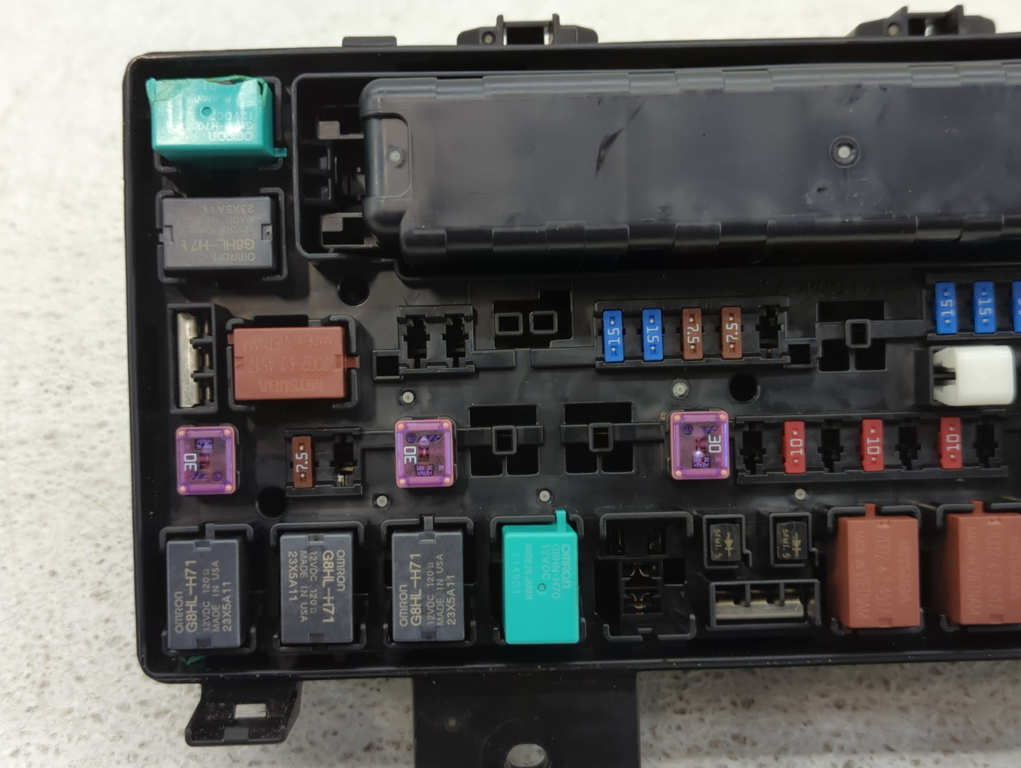 2011-2017 Honda Odyssey Fusebox Fuse Box Panel Relay Module P/N:031R10SN20 TK8-A011 A0 Fits Fits 2011 2013 2014 2015 2016 20