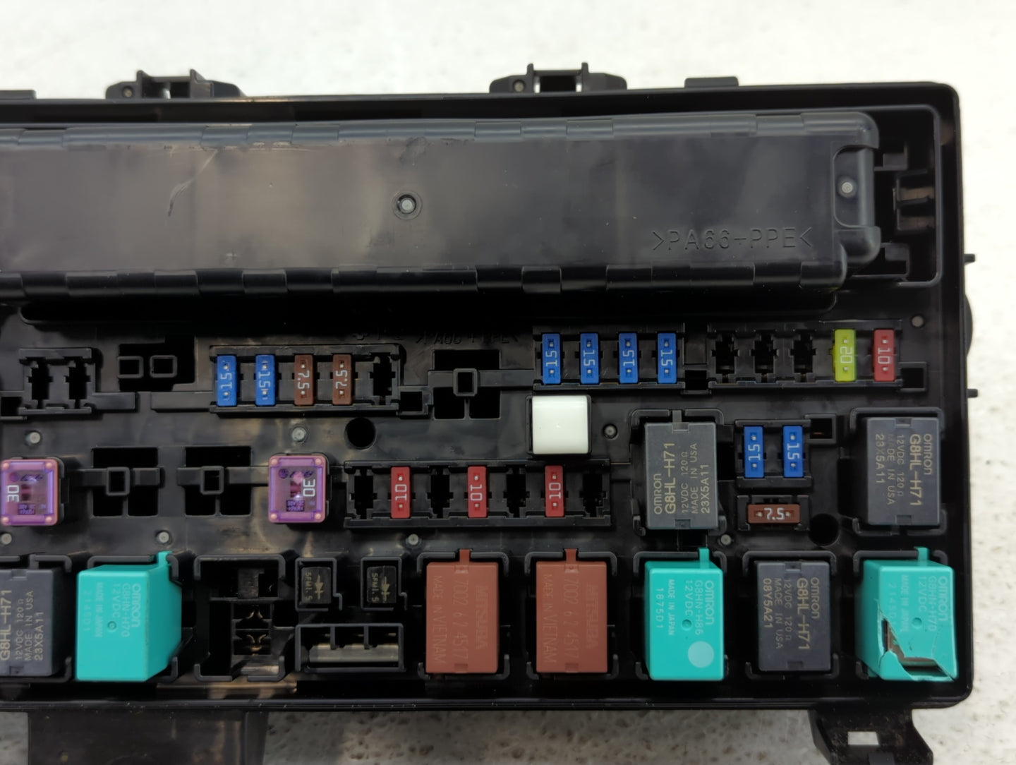 2011-2017 Honda Odyssey Fusebox Fuse Box Panel Relay Module P/N:031R10SN20 TK8-A011 A0 Fits Fits 2011 2013 2014 2015 2016 20