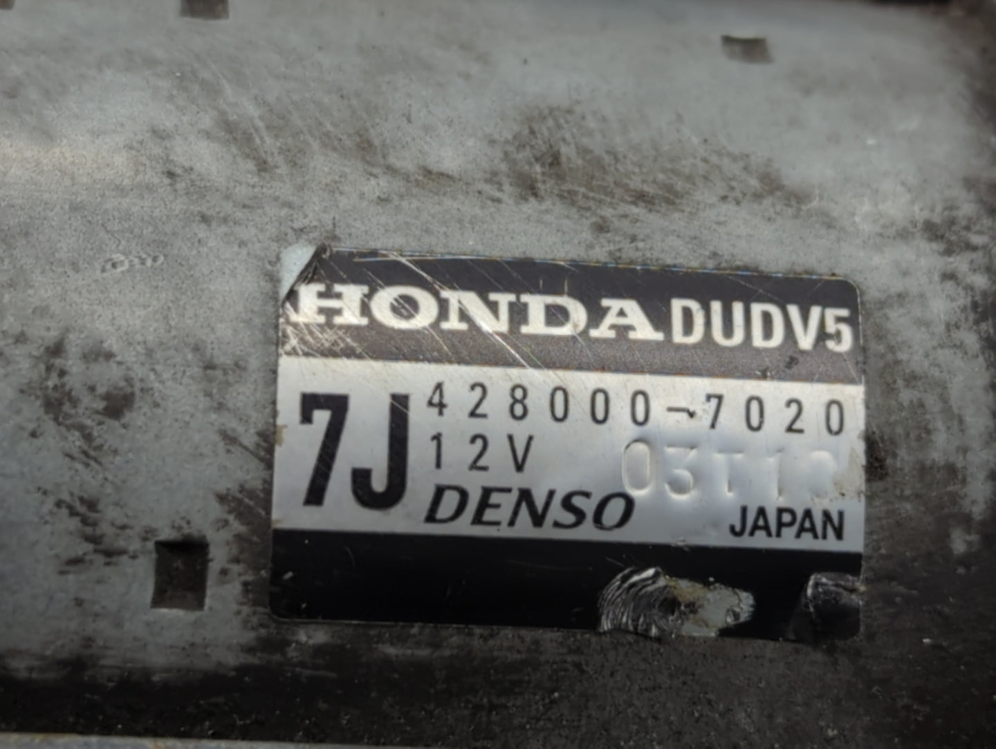 2014-2017 Honda Odyssey Car Starter Motor Solenoid OEM P/N:428000-7020 Fits Fits 2012 2013 2014 2015 2016 2017 2018 2019 202