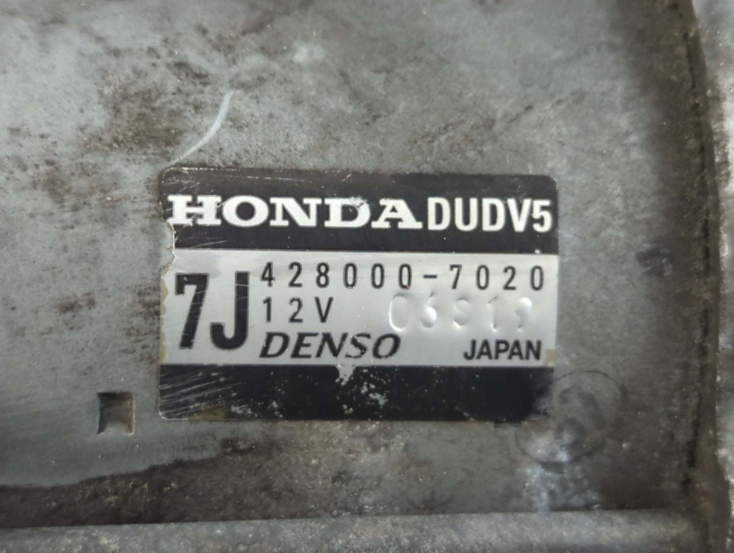 2014-2017 Honda Odyssey Car Starter Motor Solenoid OEM P/N:428000-7020 Fits Fits 2012 2013 2014 2015 2016 2017 2018 2019 202