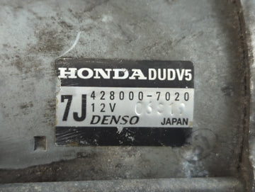 2014-2017 Honda Odyssey Car Starter Motor Solenoid OEM P/N:428000-7020 Fits Fits 2012 2013 2014 2015 2016 2017 2018 2019 2020 OEM Used Auto Parts