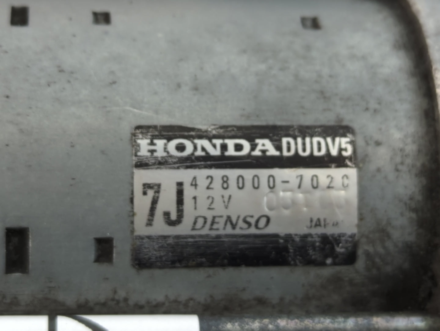2014-2017 Honda Odyssey Car Starter Motor Solenoid OEM P/N:428000-7020 Fits Fits 2012 2013 2014 2015 2016 2017 2018 2019 202