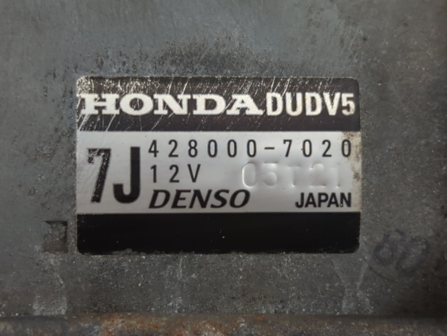 2016-2020 Honda Pilot Car Starter Motor Solenoid OEM P/N:428000-7020 Fits Fits 2012 2013 2014 2015 2016 2017 2018 2019 2020 