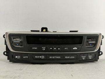 2016-2018 Honda Pilot Climate Control Module Temperature AC/Heater Replacement P/N:79600TG7A211M1 Fits Fits 2016 2017 2018 O
